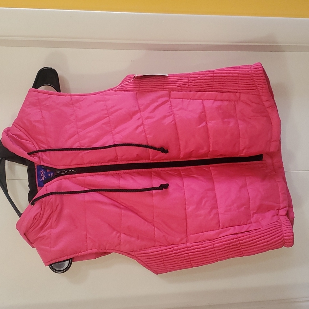 Womens zip up vest